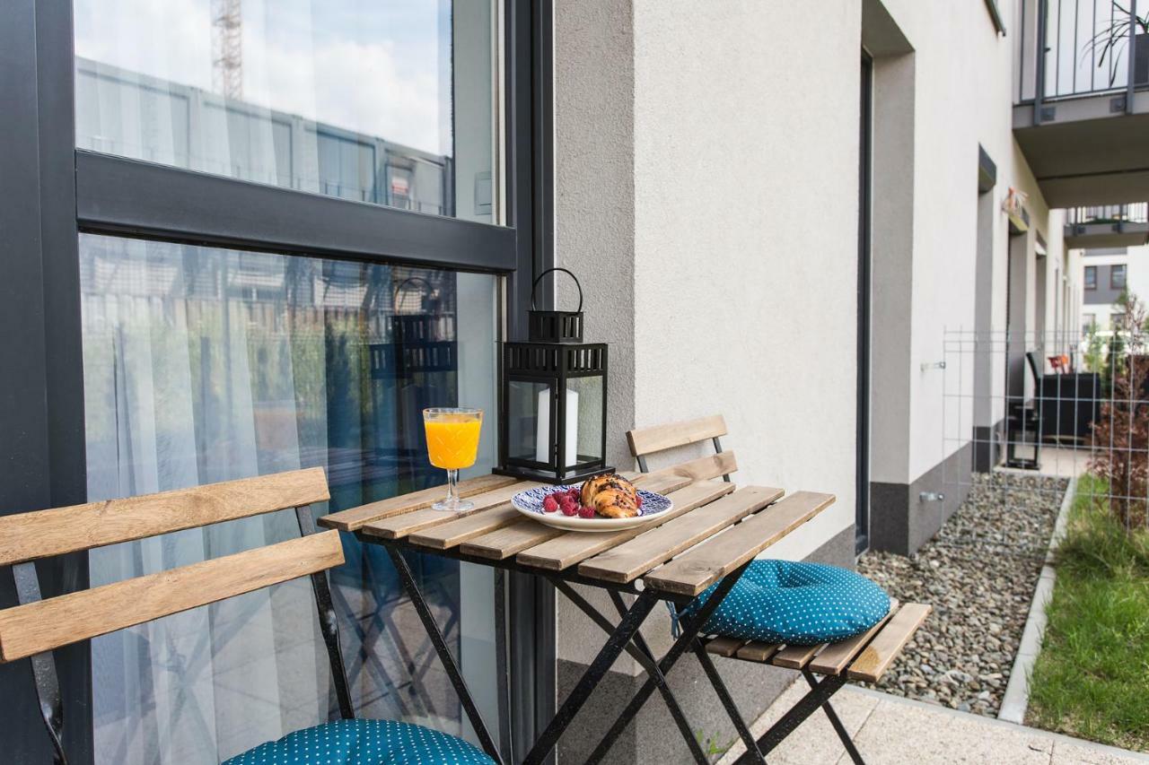 Blue Apartment Krakau Exterior foto