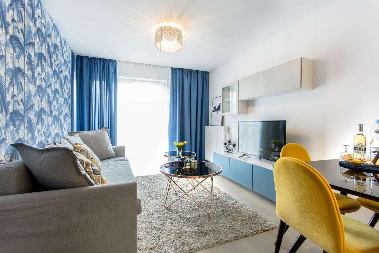 Blue Apartment Krakau Exterior foto