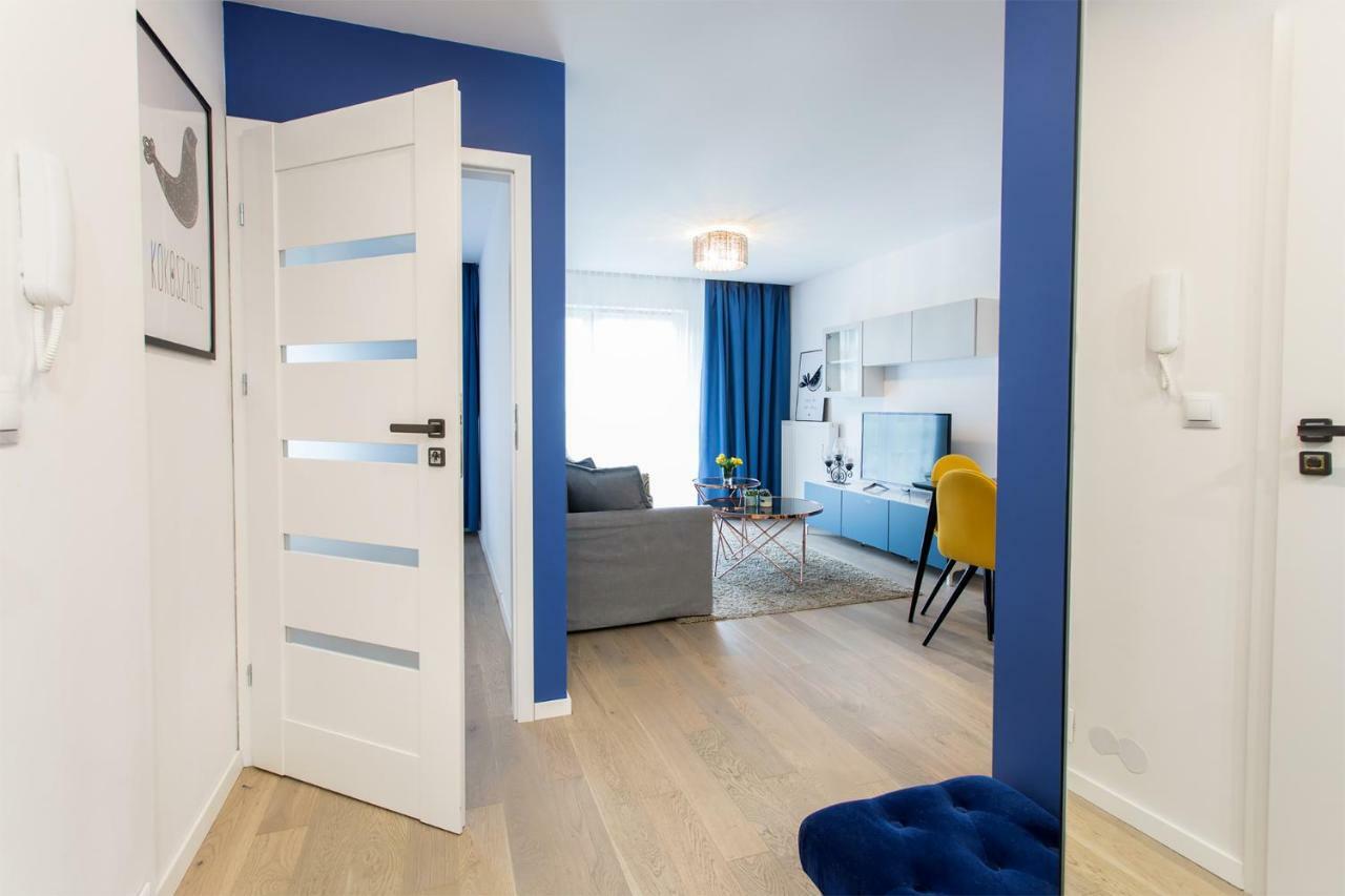 Blue Apartment Krakau Exterior foto