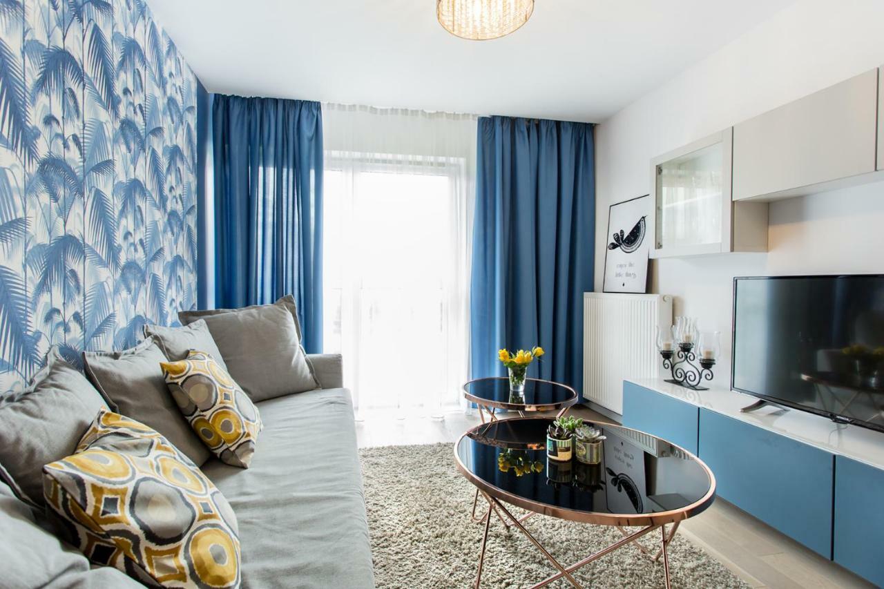 Blue Apartment Krakau Exterior foto